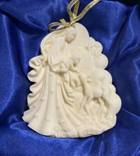 Roman Gentle Love Millennium Series 1997 Angel Ornament In Box 1996 Ivory