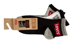 Baby girl sock LEVI'S 3 pairs socks ghost shoe pair girl boy with logo item L007 - Picture 1 of 3