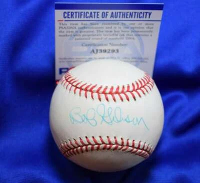 Bob Gibson PSA DNA  Autograph National League ONL Signed Baseball - Image 1 of 2