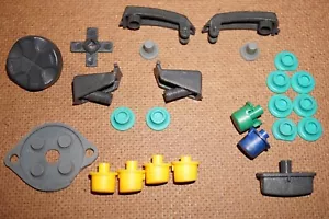 Pulsanti e cuscinetti di ricambio OEM per controller Nyko Alpha 64 Nintendo 64 - Foto 1 di 6