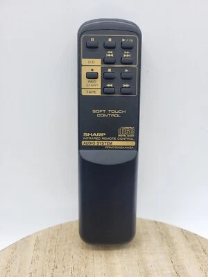 Sharp RRMCG0024AWSA Remote Control For Sharp CD Player IR Tested Working - Image 1 of 2