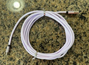 USB-A to USB-C Fast Charging/Data Transfer Cable Cord Purple 10' Phone Cable - Picture 1 of 3