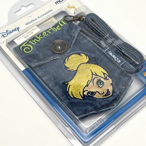 Official Disney Tinkerbell Universal Jean Pouch w/Strap for Tools Utility Phone - Picture 1 of 10