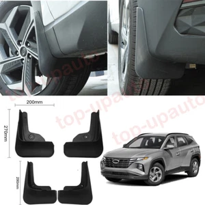 For Hyundai Tucson NX4 2022 Mudguards ABS Black Mud Flap Flaps Splash Guards 4p - Foto 1 di 10
