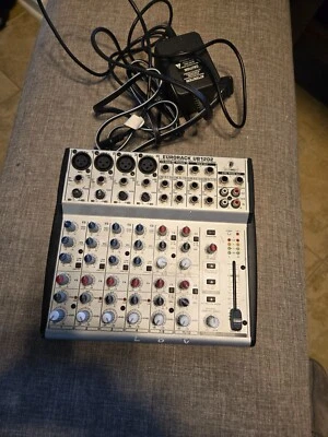 Behringer Eurorack UB1202 Ultra Low-Noise Design 12-Input 2-Bus Mic/Line Tested - Image 1 of 3