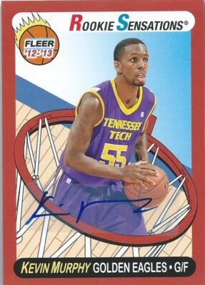 (HCW) 2012-13 Fleer Retro Autographs KEVIN MURPHY Auto Rookie Sensation 01199 - Image 1 of 2