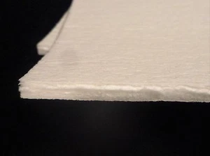 KAOWOOL THERMAL INSULATION  PAPER 700 GRADE 24" x 12" x 1/4" THICK No.: 354 - Picture 1 of 8