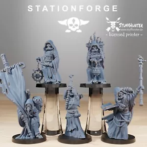 Scavenger Cultists (5) - Station Forge - Grimdark Tabletop Cults Mech Cultists - Picture 1 of 7