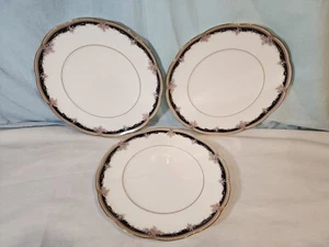 Noritake Palais Royal Salad Plates, Set of 3, Bone China NICE! - Picture 1 of 12