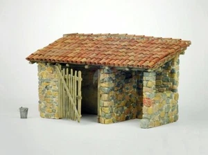 Modelo Victoria 1/35 Piedra Refugio de Ganado Mediterráneo Animales Granja Cobertizo 4050 - Imagen 1 de 1