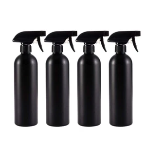 Plastic Spray Bottles Heavy Duty 16 Oz Opaque Refillable Reusable Empty Black - Picture 1 of 6