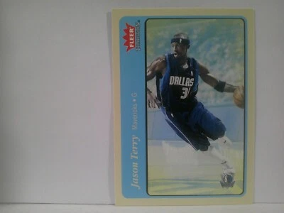 2004-05 Fleer Tradition Blue Dallas Mavericks Basketball Card #150 Jason Terry - Image 1 of 2