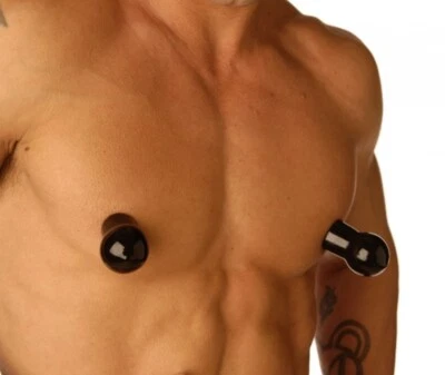 Potenciadores de pezón Size Matters potenciador potenciador unisex goma de vacío negro discreto Foto 1 de 4