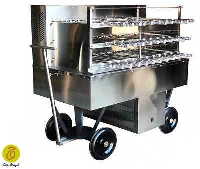 Brazilian Charcoal Grill - 32 Skewers - Professional Grade - BBQ Catering Master - Image 1 of 4