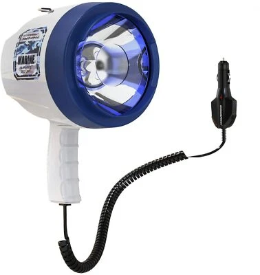 GOODSMANN Portable Handheld Spotlight for Boats 1200 Lumen Halogen 12 Volt DC