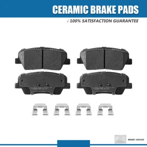 4PCS Rear Ceramic Brake Pads for Entourage Equus Genesis Coupe Santa Fe Sedona - Picture 1 of 6