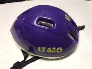 vintage cycling HELMET LT 650 Snell made in USA w/ original manual - Picture 1 of 9