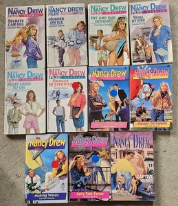 Lot 11 Vtg NANCY DREW FILES Case 1 3 5 15 27 33 75 77 81 86 108 Book ARCHWAY PB  - Picture 1 of 4