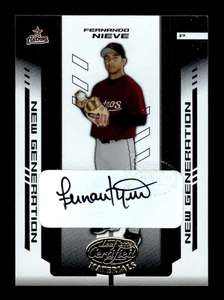 2004 Leaf Certified Materials #273 Fernando Nieve /500 - Picture 1 of 2