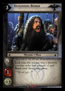 LOTR TCG  4C16 Dunlending Robber Two Towers - Picture 1 of 1