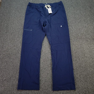 Pantalones Médicos FIGS Hombres XL Azul Marino Cairo Carga Elastizados Colección Técnica Enfermera Nuevos con Etiquetas Foto 1 de 4
