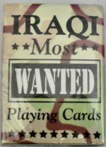 IRAKI MOST WANTED SPIELKARTEN HOYLE hergestellt in den USA in versiegelter Originalverpackung - Bild 1 von 8