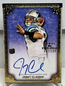 Jimmy Clausen - 2010 Topps Five Star (Auto) RC🔥Panthers🔥2/100 - Picture 1 of 2