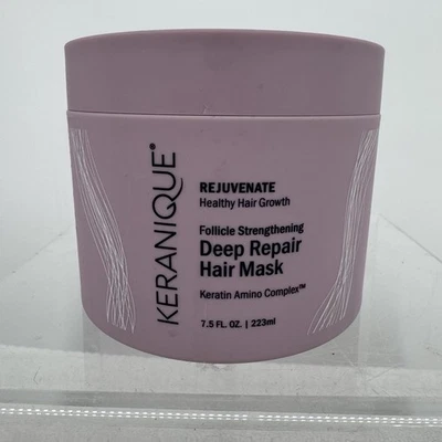 Keranique Rejuvenate Follicle Strengthening DEEP REPAIR Hair Mask  7.5oz  SEALED - Image 1 of 4