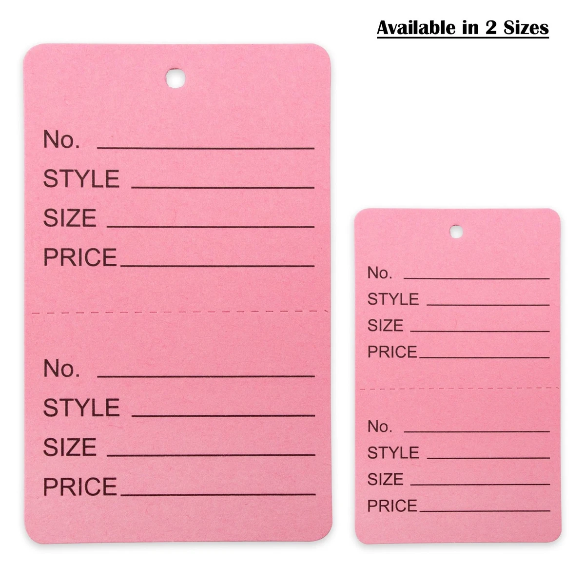 1000pcs Pink Color One Part Unstrung Perforated Clothing...