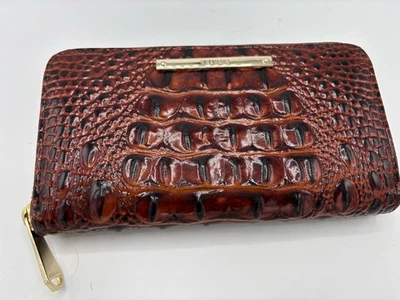 Brahmin Ady Vista Blue Melbourne Leather Wallet - Image 1 of 4