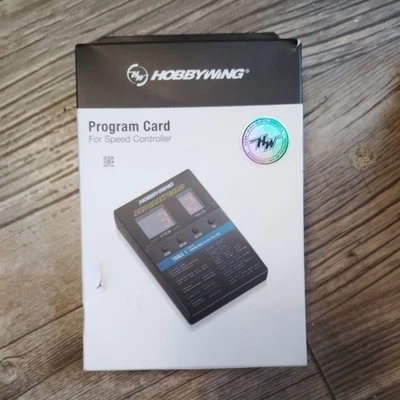 Hobbywing LED Program Card [HWA30501003] - Image 1 of 3