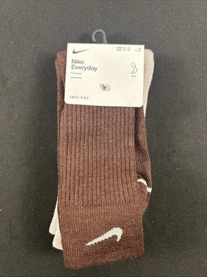 NEW Nike Everyday Cushioned Unisex Crew Socks Unisex Large Wool Blend - Image 1 of 4