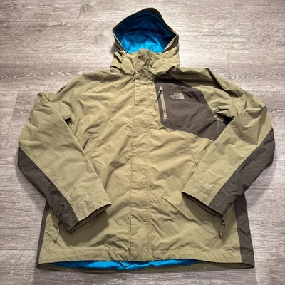 North Face Jacket Mens Large Hyvent Camping Outdoors Hiking Rain Light Coat - Image 1 of 4