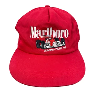 Vintage Marlboro Mütze Cap Snapback Racing Team Formel 1 90er Zigaretten Promo E25 - Bild 1 von 13