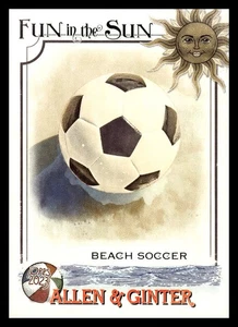 2023 Topps Allen & Ginter #FITS-8 Beach Soccer Fun in the Sun - Picture 1 of 2