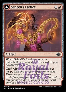 Saheeli's Lattice / Mastercraft Raptor 4x FOIL Lost Caverns of Ixilan Uncommon - Picture 1 of 2