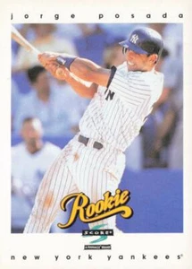 1997 Score #481 Jorge Posada - Picture 1 of 2