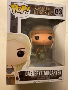 Daenerys Targaryen #03 Funko - FUNKO Green dragon missing one red wing on back - Picture 1 of 17