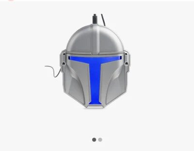 Almofada de carregamento sem fio Disney Star Wars The Mandalorian Light Up Apple Samsung - Imagem 1 de 4