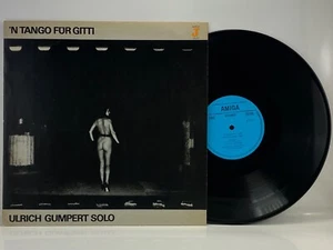 ULRICH GUMPERT N Tango für Gitti AMIGA 856073 LP DDR 1984 Free Jazz - Picture 1 of 11