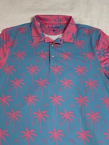 Polo Chubbies Para Hombres Grande Multicolor Palmeras Fuerte AOP El Fin de Semana Ha Llegado - Imagen 1 de 7