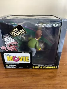 McFarlane Toys The Simpsons Movie Bart & Flanders Action Figures Open Box - Picture 1 of 2
