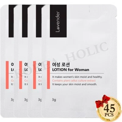 Lotion LOVENDER pour femme 3 g x 45 pièces soins quotidiens de la peau cosmét... - Photo 1/4