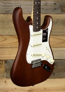 Fender American Performer Sassafras Stratocaster Mocha mit Gigbag - Bild 1 von 9