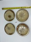 Frankoma Pottery Wagon Wheel Desert Gold 6.5 Dessert Bread Plates Set of 4