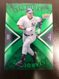 2008 Upper Deck First Edition Derek Jeter STARQUEST GREEN card #SQ-9 - Picture 1 of 2