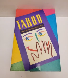 Taboo Board Game The Game Of Unspeakable Fun Complete Good Vintage 1989 - Picture 1 of 19