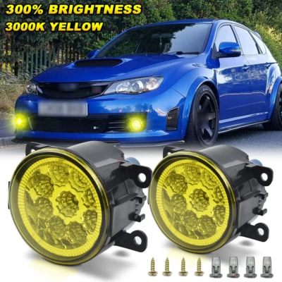 For 2010-2012 Subaru Outback Front Driving Bumper Fog Light Lamp yellow 6000K - Image 1 of 4