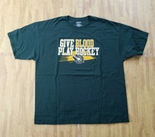 Quad City Mallards Give Blood Play Hockey Shirt ~ Men's 2XL XXL Slim ~ ECHL IHL
