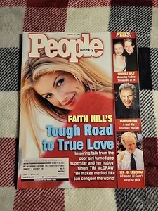 People Magazine August 21 2000,Faith Hill-tough Road...Harrison Ford NEW Unread - Picture 1 of 14